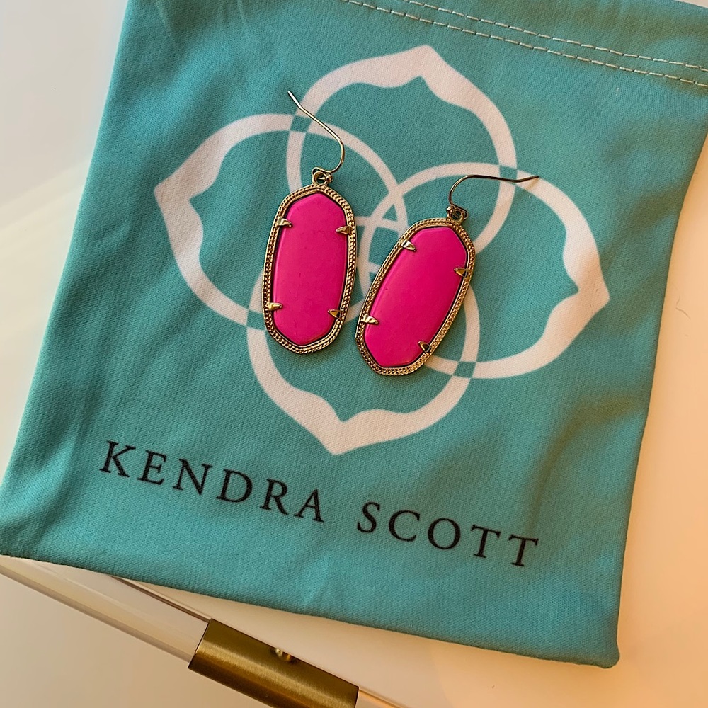 Kendra Scott Elle Pink Earrings